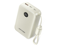 Vention Powerbank 20000mAh 2xUSB-C,USB-A z wyświetlaczem beżowy - 1543383 - zdjęcie 1